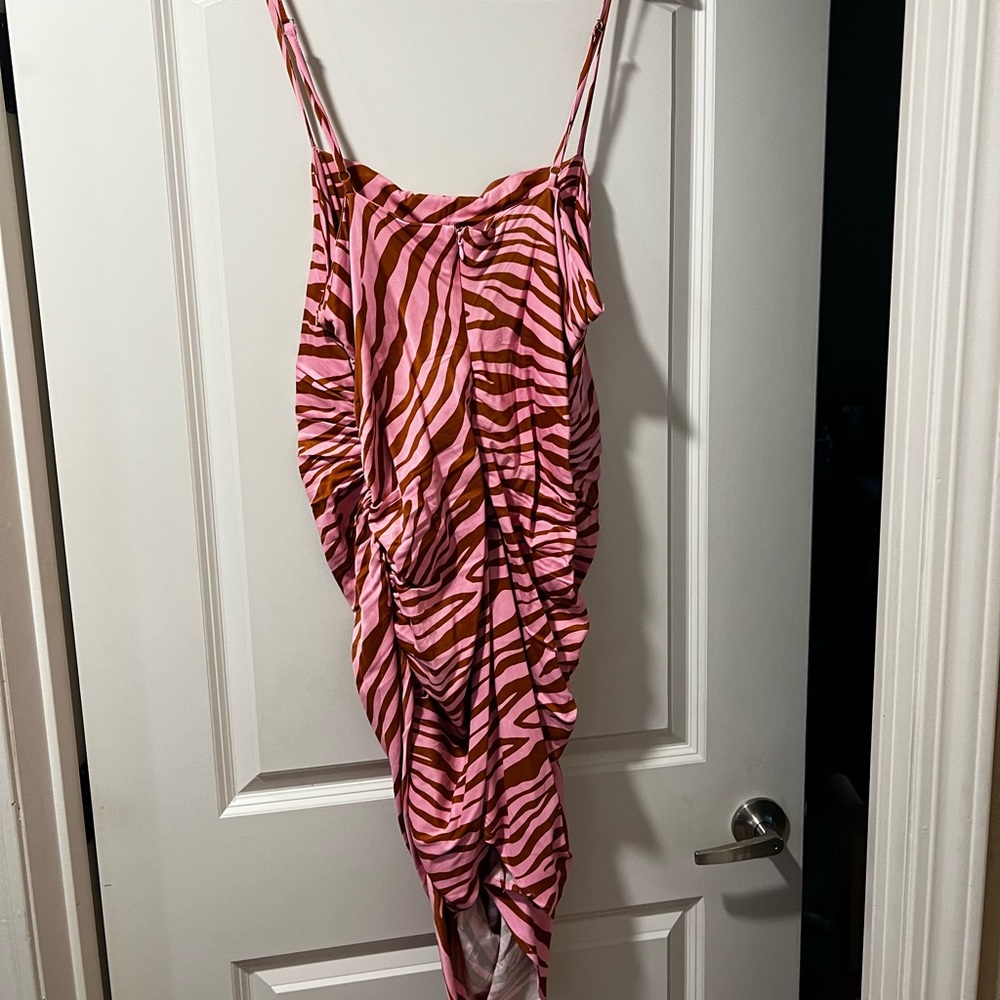 Pink Zebra Dress